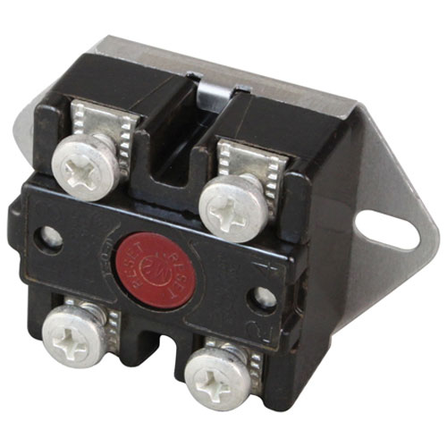 Bunn BU23717-0003 Hi-Limit Thermostat W/ Reset Button, 4 Screw Terminals, 230&deg;F