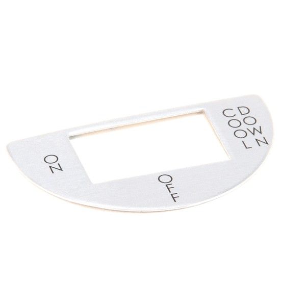00-957609-00001 Range On-Off Cool Down Label Vulcan Hart