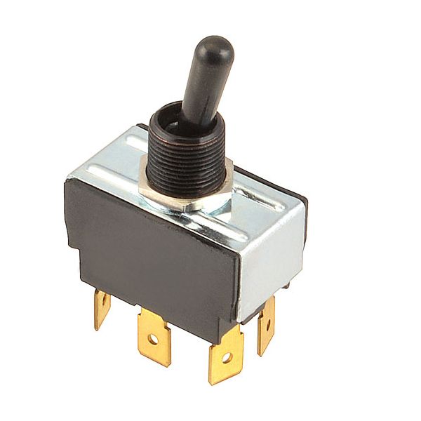 2E-30303-16 Star Toggle Switch On/Mom/On, Black Star Mfg