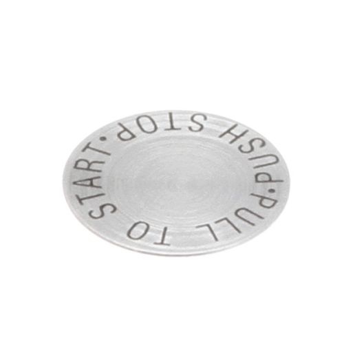 GE/Hobart 00-076902 Slicer Pull to Start/Push to Stop Disc Insert