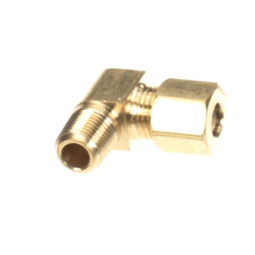 Crown Steam 9659-1 Gas Skillet Brass Elbow 1/4" Tube 1/8" Male NPT 90°