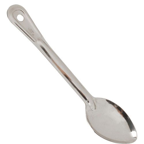 Allpoints 1371017 Solid Spoon (11"L, S/S) 