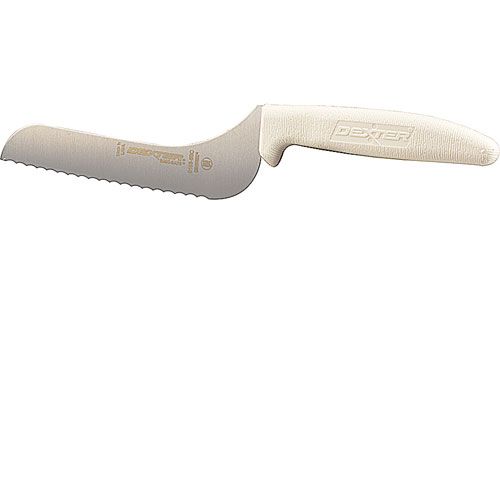 Allpoints 1371544 OffsetScalloped Slicer 5",White