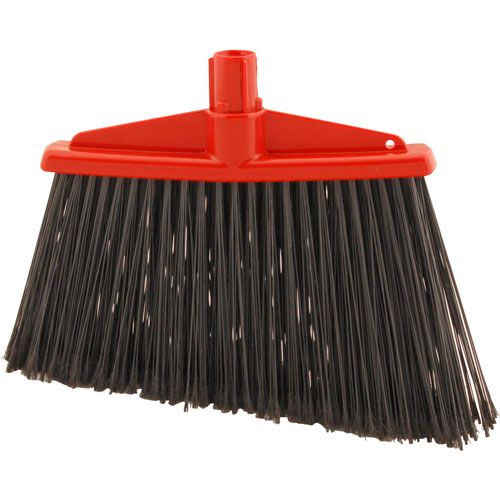 Allpoints 1591109 Angle Broom Head, Red/Black