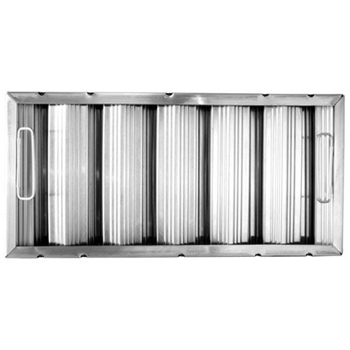 Allpoints 263889 Stainless Steel Baffle Filter - 10 X 20