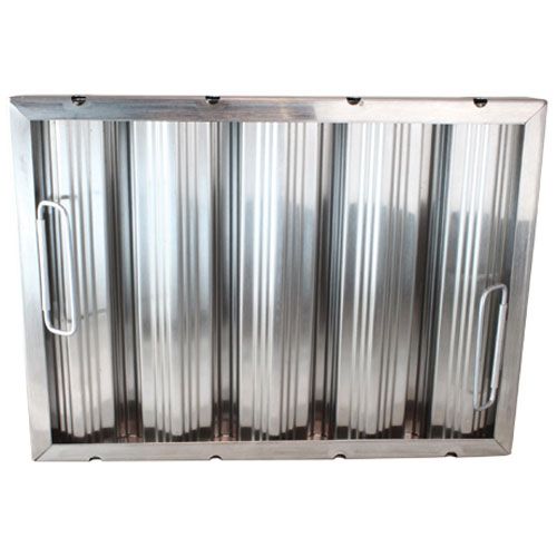 Allpoints 263902 Stainless Steel Baffle Filter - 12 X 20