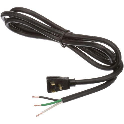 Allpoints 381544 6FT Power Cord with Molded Angle Plug,15A 125V