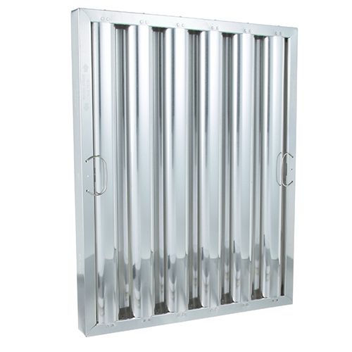 Allpoints 8014120 Type 6 Aluminum Hood Filter, 25X20