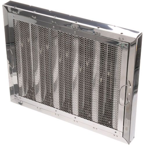 Allpoints 8014148 Type 6 Stainless Steel Hood Filter, 16x20 with Spark Arrestor