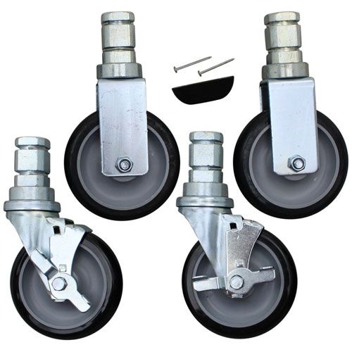 Alto-Shaam 5004862 Unibody 5In Stem Casters