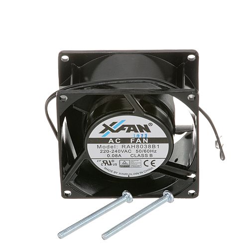 APW 2U-85281 3000 RPM Cooling Axial Fan W/ Wire Leads, 2-13/16" HOLE  CTRS and Wire Leads