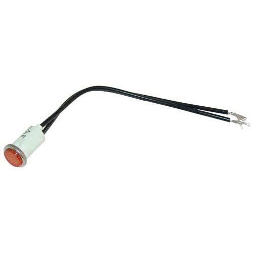 Bakers Pride 1509500 28V Amber Flat Top Signal Light