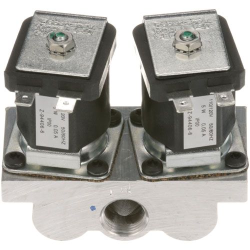 Bakers Pride R3201A 3/8" Dual Solenoid Gas Valve,120V, 165000 BTU