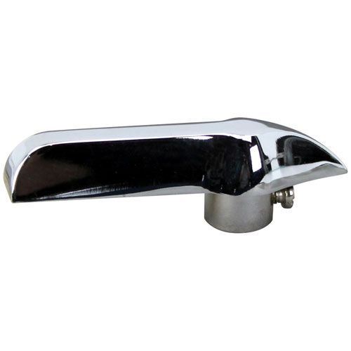 Bakers Pride S1001X Oven Chrome Metal Handle 2-7/8" Mount 240" W/Screw Set