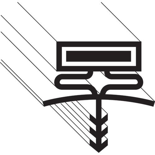 Bally BLRB54117 Door Gasket  , 37-3/8" X 77-1/2"