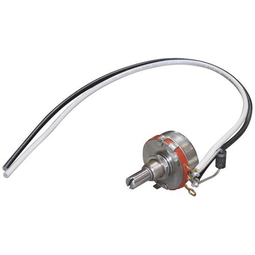 Belleco BELC200901 Speed Control Potentiometer W/Black/white Wires Diode & Round Shaft 208/240V 500 OHM