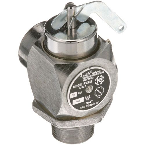 Blodgett BL40613 1/2" NPT Cast Body Vacuum Breaker W/ Chrome Metal Cap