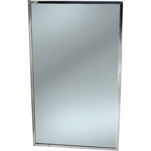 Bobrick B1651830 Frame Mirror S/S 30" X 18"