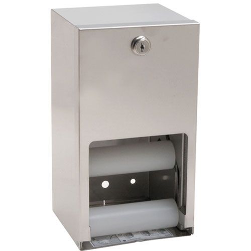 Bradley 5402 Tissue Dispenser , 2 Roll, S/S