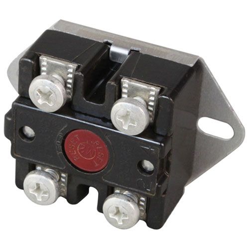 Bunn 23717.0003 Hi-Limit Thermostat W/ Reset Button, 4 Screw Terminals, 230°F