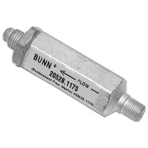 Bunn BU20528-1222 Flow Control Assembly 1/4Flx1/8MPT, .222Gpm