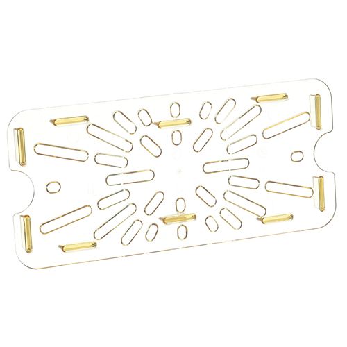 Cambro SP-326 1/3 Size Drain Shelf 150 High Heat Amber