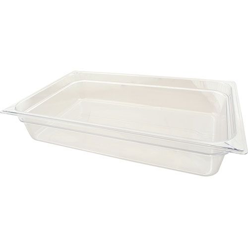 Carlisle Foodservice 10201B07 Food Pan(Full, 4"D, Clear)