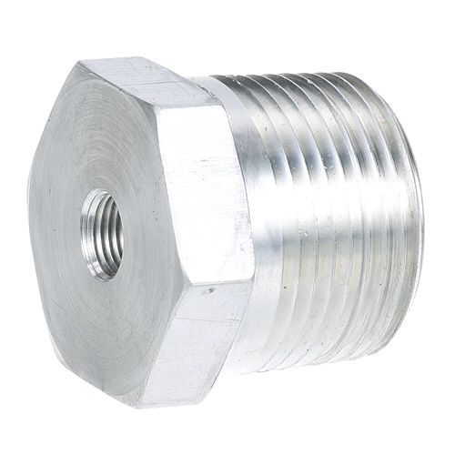 Cleveland 06230 1" MPT OD Aluminum Compartment Drain Fitting W/ 1/4" & 1/8" FPT