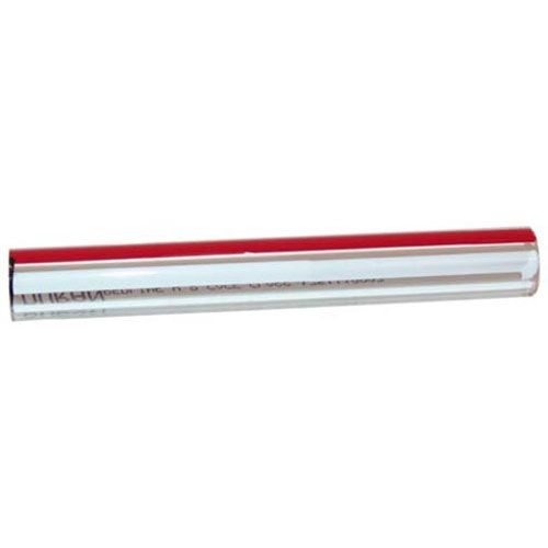 Cleveland 101900 Red & White Stripe Sight Glass Tube, 5/8" X 4-3/4"
