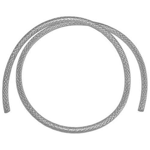Cleveland 105850 Silicone Tubing with Hose Clamps, 1/4" ID x 1/2" OD