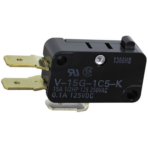 Cleveland 19996 SPDT Micro Switch for Steamer, 1/4" Tabs, No Lever