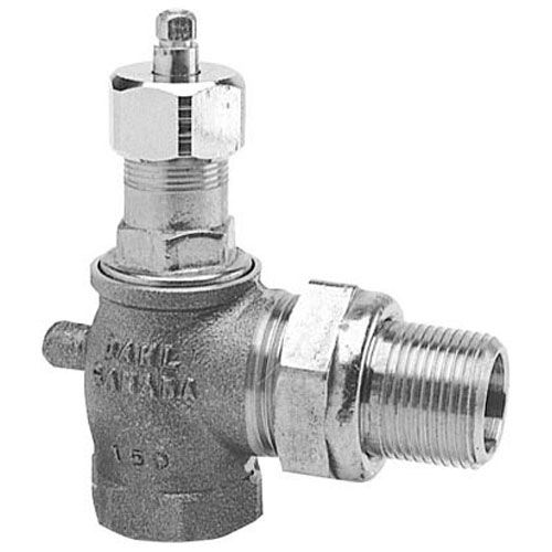 Cleveland KE00350 1/2" Polished Chrome Steam Relief Valve, 15 PSI