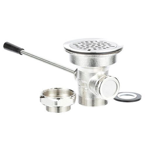 Component Hardware Group D10-7310-F Waste Drain - 3-1/2" Sink Opening, Lever