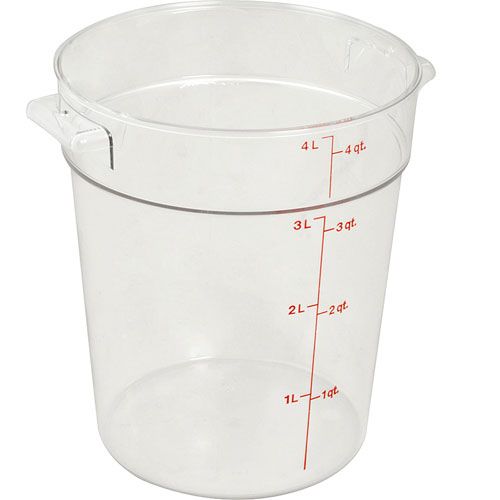 Container Clear Rd 4qt For Cambro - Part# Rfscw4135