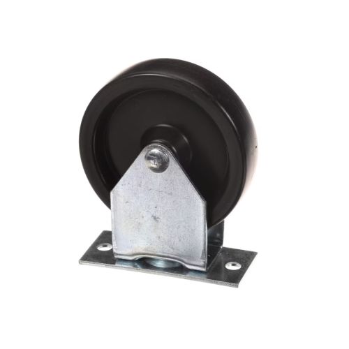 Continental Refrigerator 50210 Fixed Flat Plate Caster 4-3/4 x 4" KC24