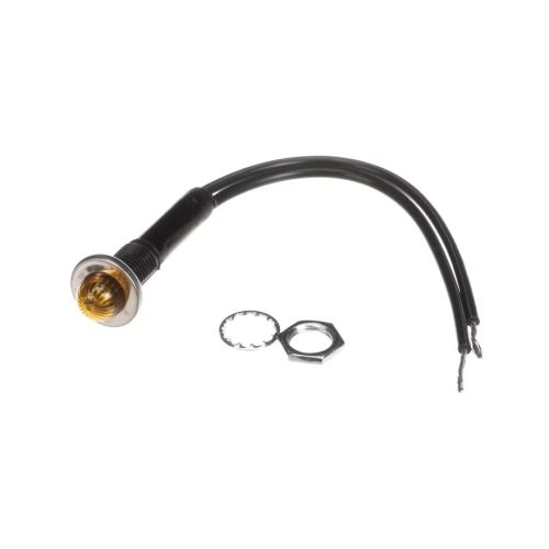 Crown Steam 4661-3 Pilot Indicator Light Amber Low Water 125V 