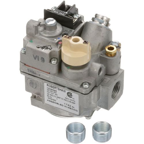 Dean 8070428 Fryer Natural Gas Safety Valve 3.5" WC 1/2" FPT