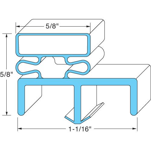 Nor-Lake NOR003724 - Door Gasket