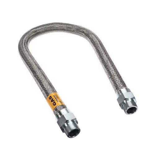 Dormont 16125B48 Braided Gas Connector Hose 1-1/4" DIA 48"L