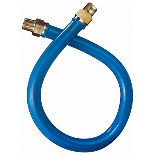 Dormont 16125BP48 Coated Gas Connector Hose 1-1/4" X 48"