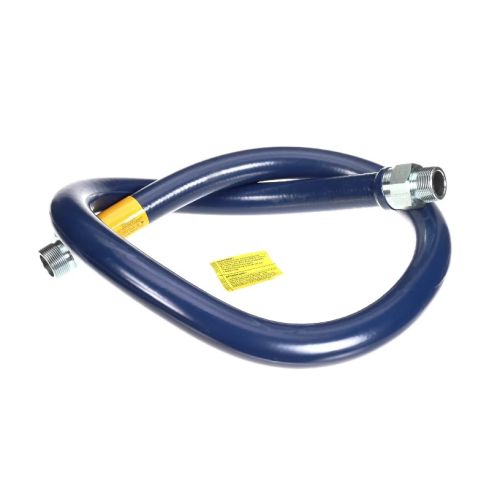 Dormont 16125BP72 Gas Connector Hose Blue PVC Coating 1-1/4" DIA X 72"L