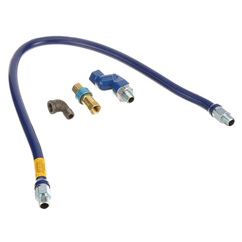 Dormont 1650BPQS48 Gas Hose Kit Snapfast 1/2" 48"