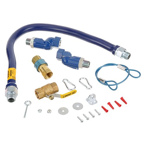 Dormont 1675KIT2S36 Gas Hose Kit 3/4" DIA W/Snapfast & Swivel MAX