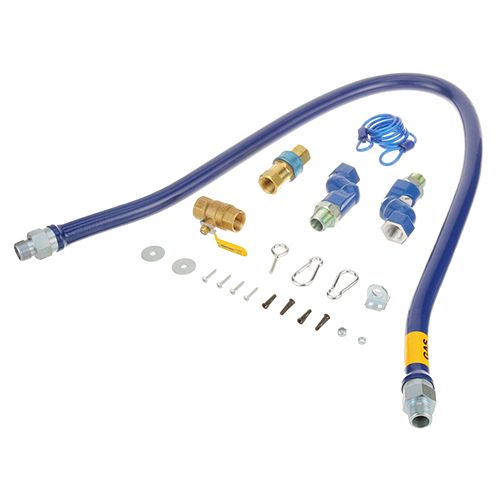 Dormont 1675KIT2S60 Gas Hose Kit W/Snapfast and Maximum Swivel 3/4" DIA