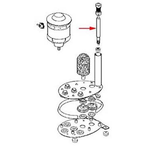 Driveshaft, Glass Washer For Glass Maid - Part# 7
