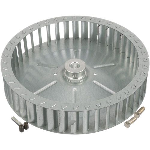Duke 153093K Oven Blower Wheel W/ with Puller Hub, 9-7/8" X 2-1/8" CCW