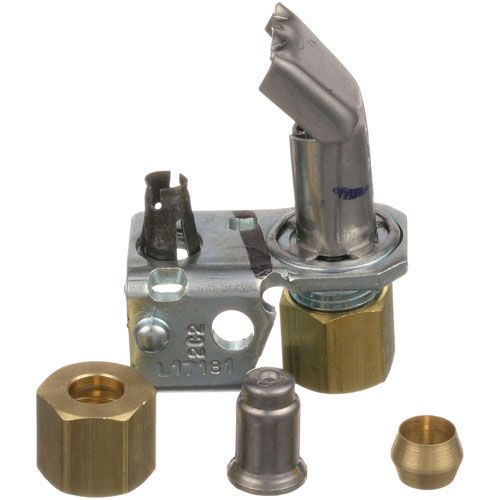 Dynamic Cooking Systems 13339-01 NAT/LP Pilot Burner, 3/16" & 1/4" Tube, Flame Pattern
