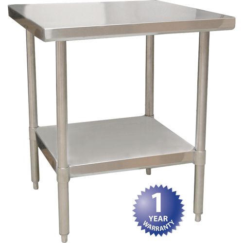 Eagle Electric BPT-3030SL Top Work Table 18 Gauge SS 30" X 30"