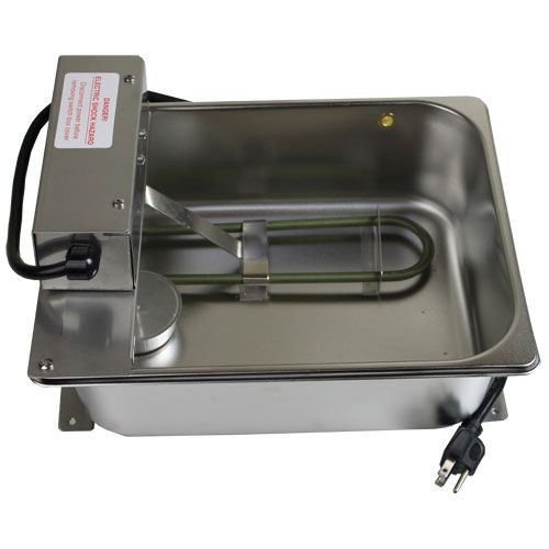 Fisher Manufacturing 900-115 Condensate Drain Pan W/ Float Switch and 3ft Cord, 13" X 10" X 4", 120V, 1000W