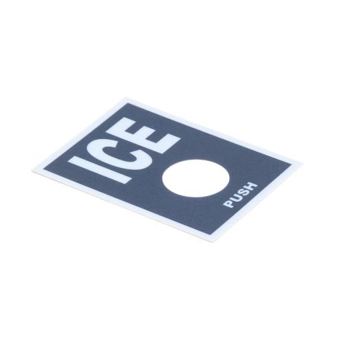Follett PD502623 Ice Dispense Cover Label PB